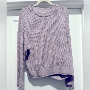 Purple Sweater